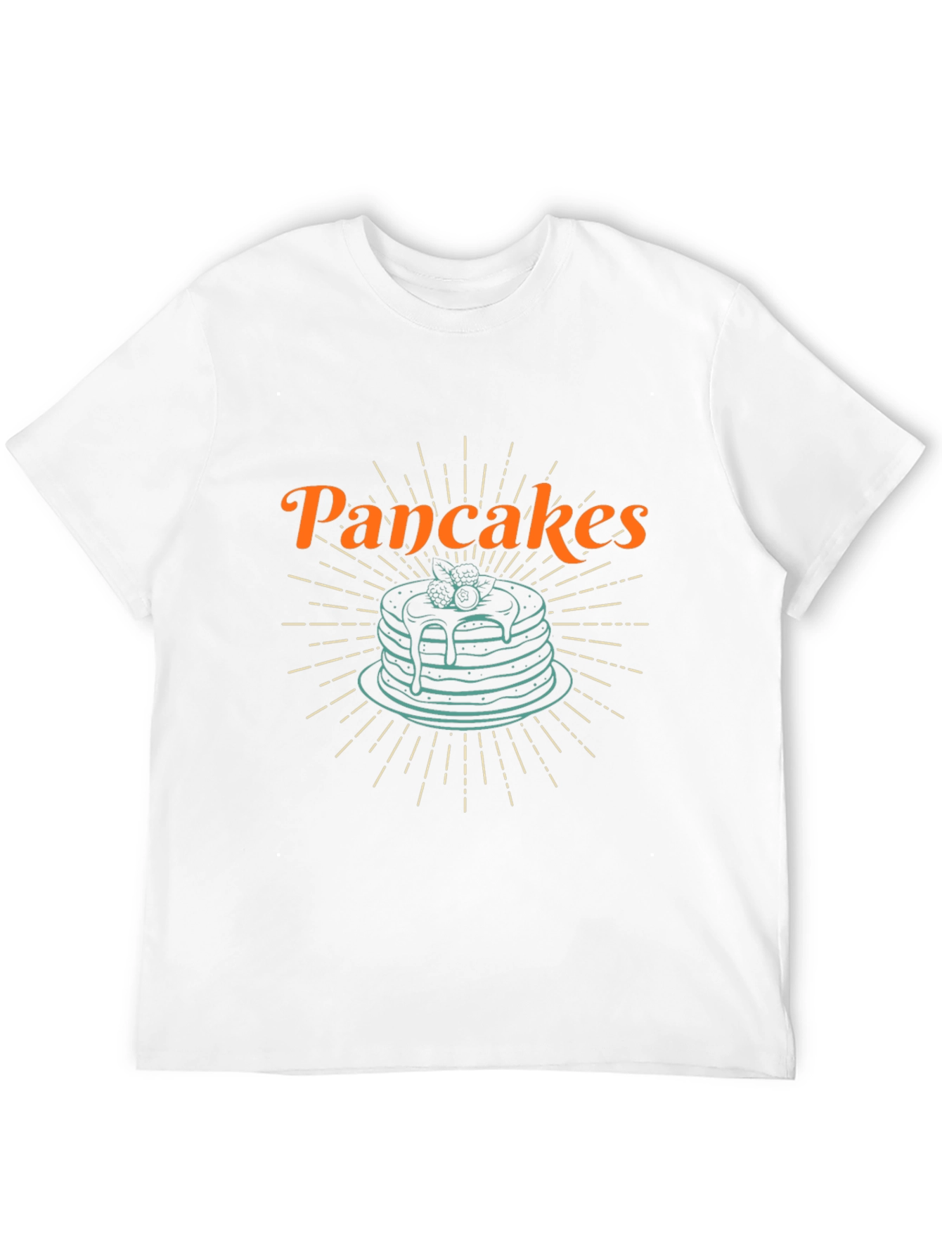 Pancakes Graphic T-Shirt - Fun Foodie Tee
