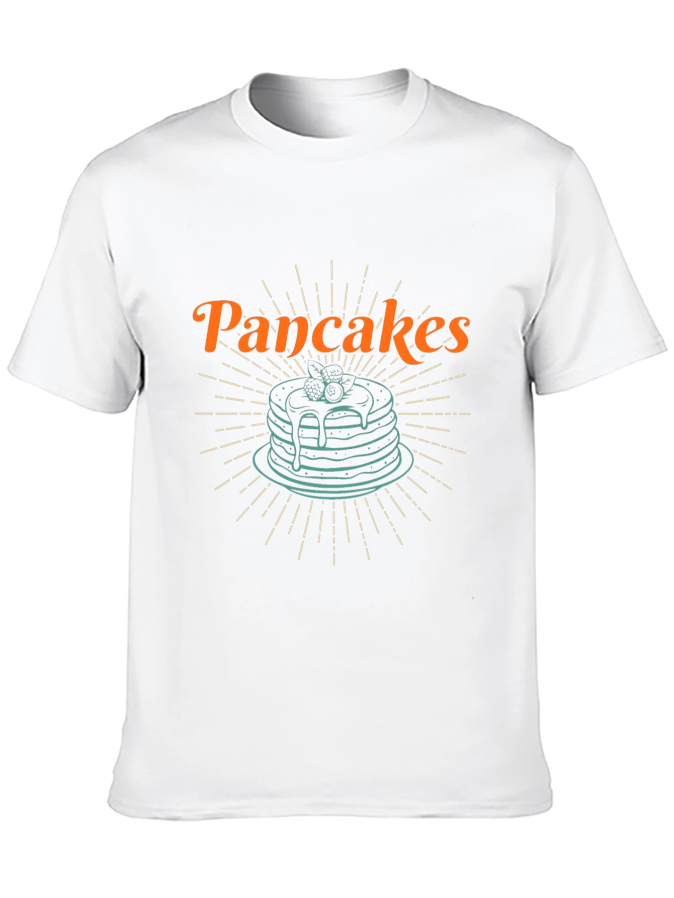 Pancakes Graphic T-Shirt - Fun Foodie Tee