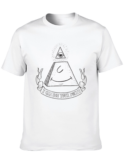 Illuminati Graphic T-Shirt - Black Tee