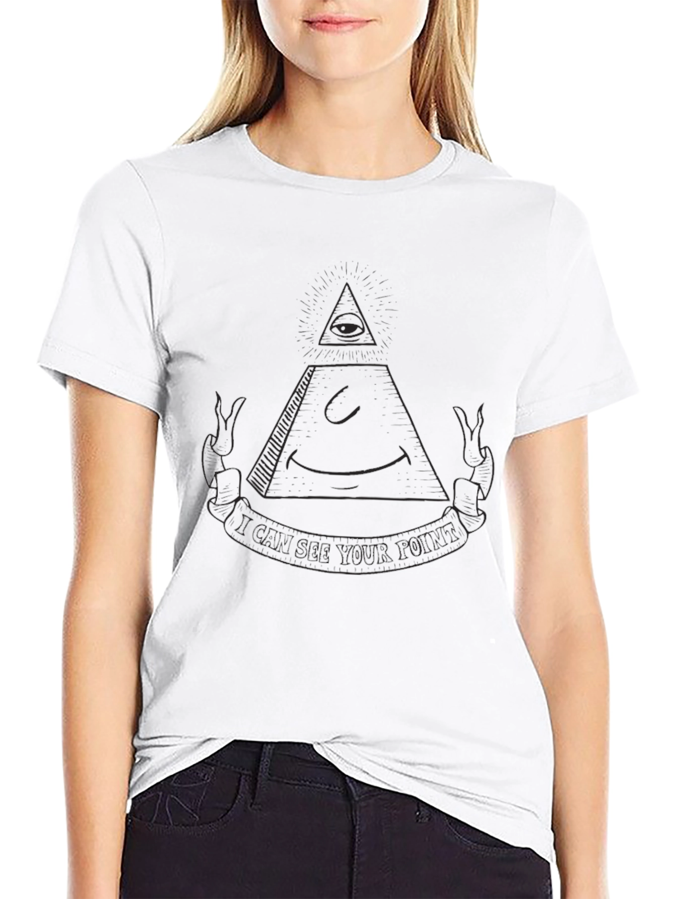 Illuminati Graphic T-Shirt - Black Tee
