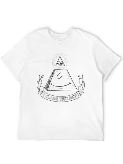 Illuminati Graphic T-Shirt - Black Tee