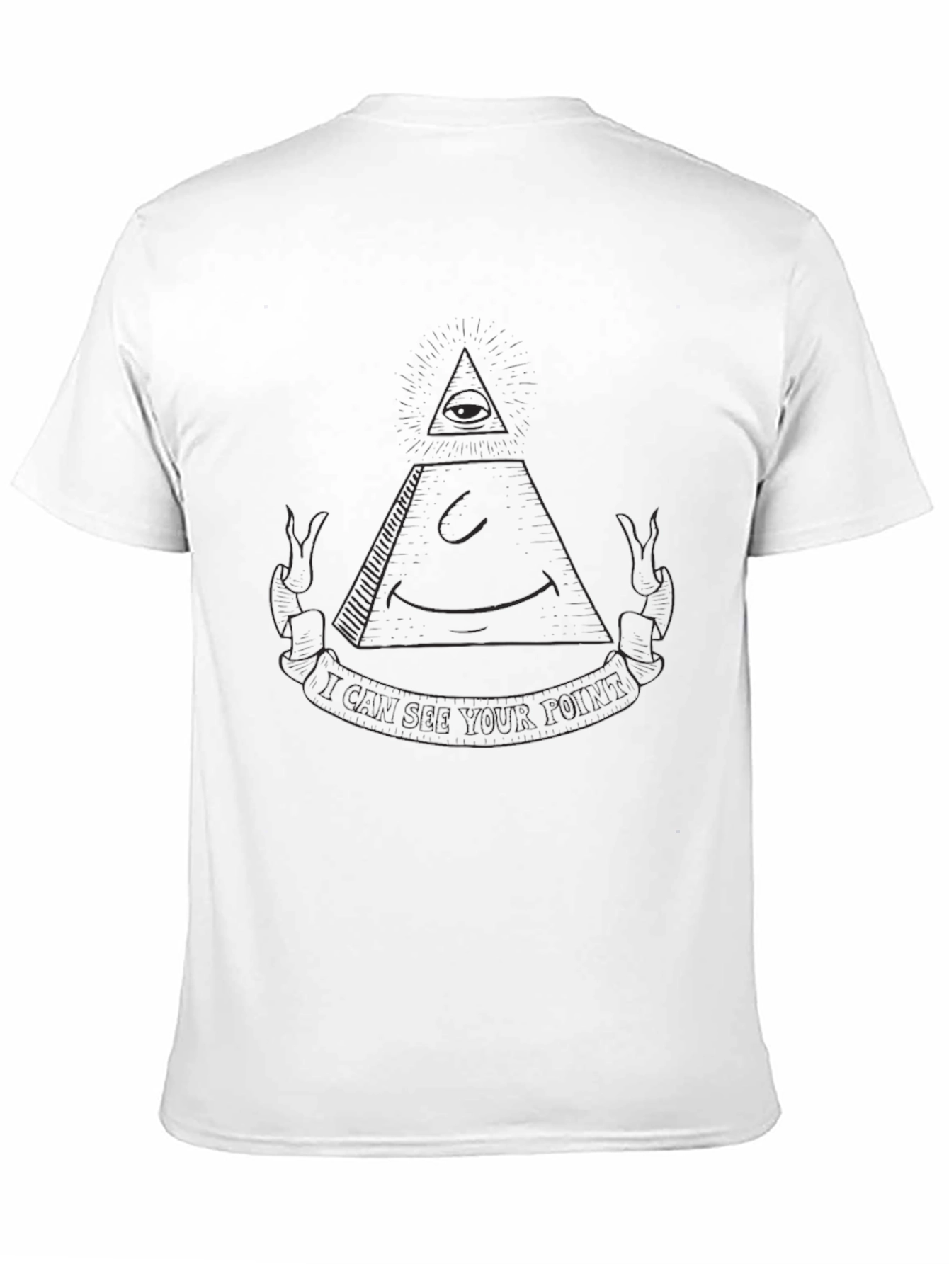 Illuminati Graphic T-Shirt - Black Tee