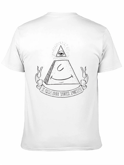 Illuminati Graphic T-Shirt - Black Tee