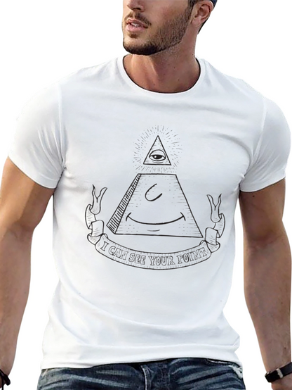 Illuminati Graphic T-Shirt - Black Tee