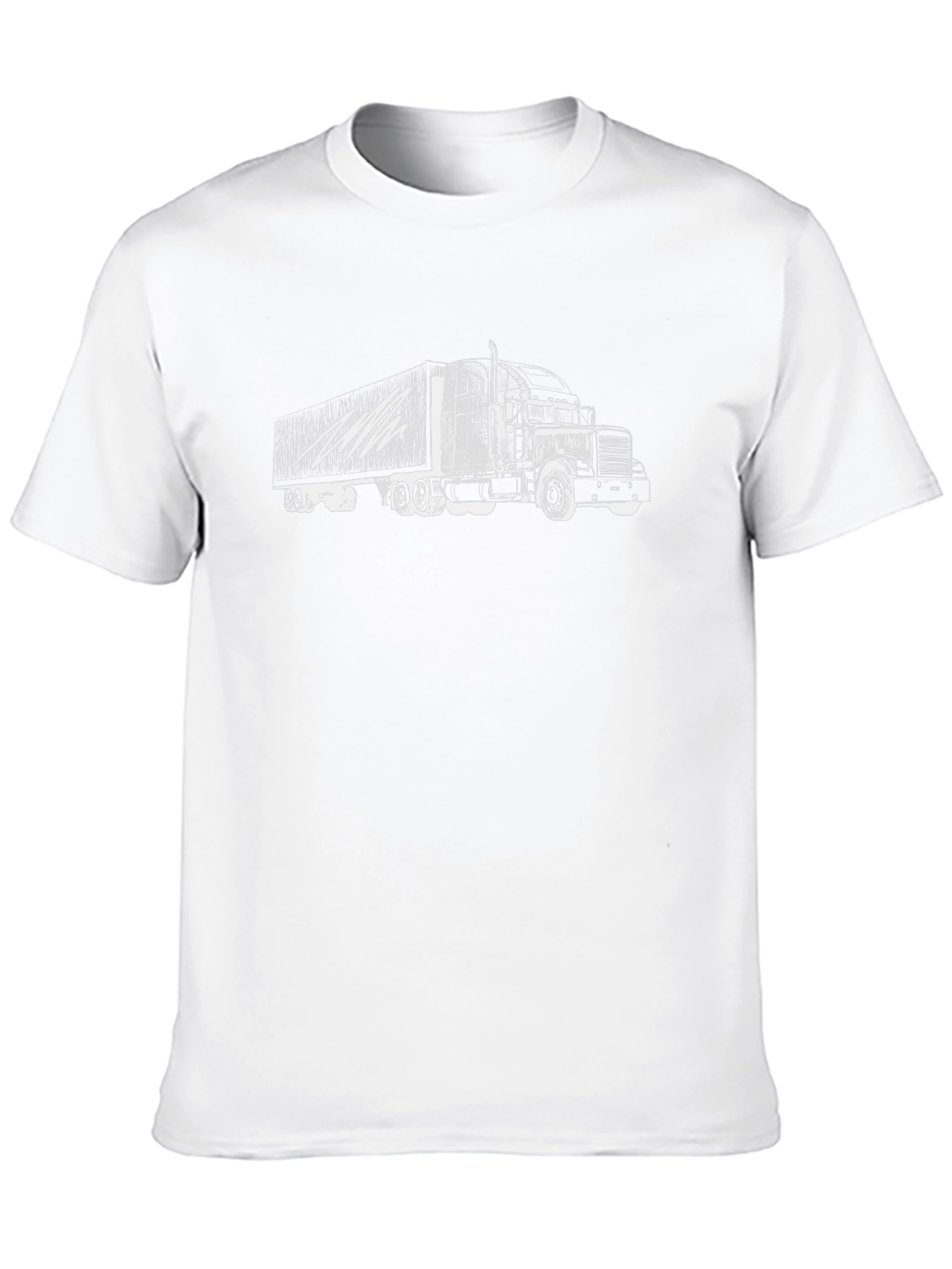 Truck Graphic T-Shirt - Black