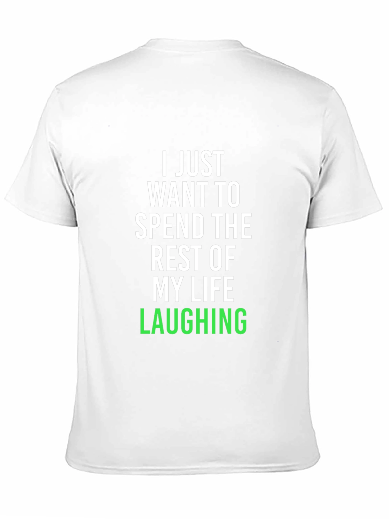 Laughing Life Black Graphic Tee