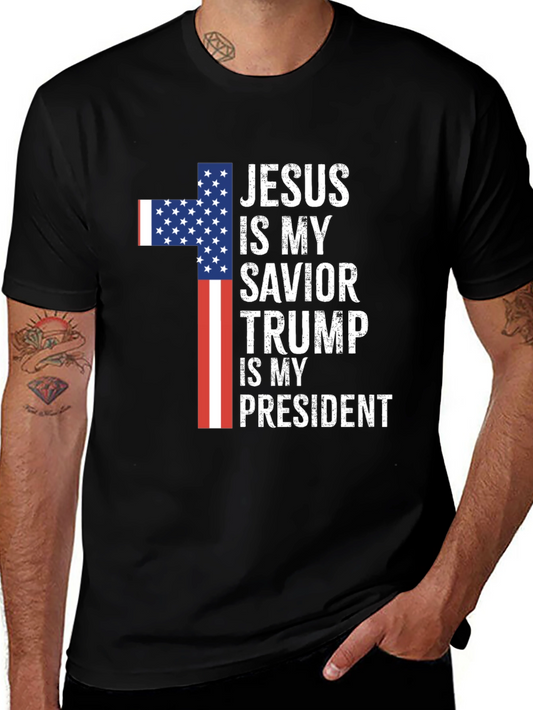 Jesus is My Savior Trump is My President T-Shirt