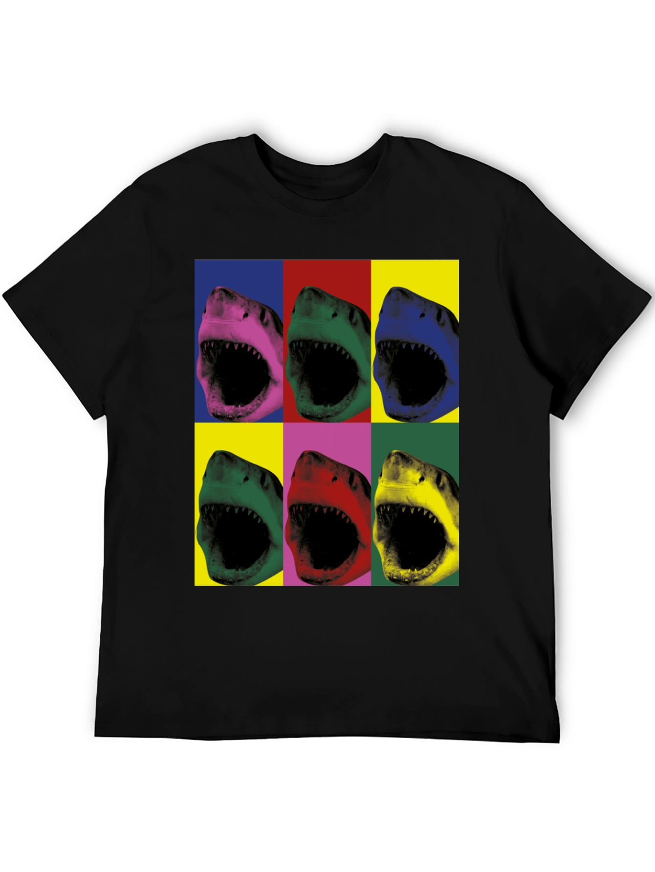 Pop Art Shark T-Shirt