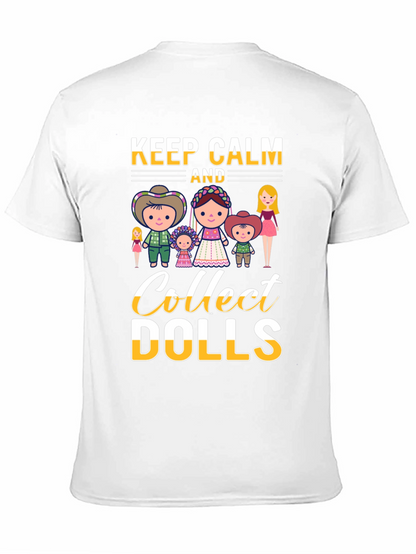 Keep Calm and Collect Dolls T-Shirt - Black