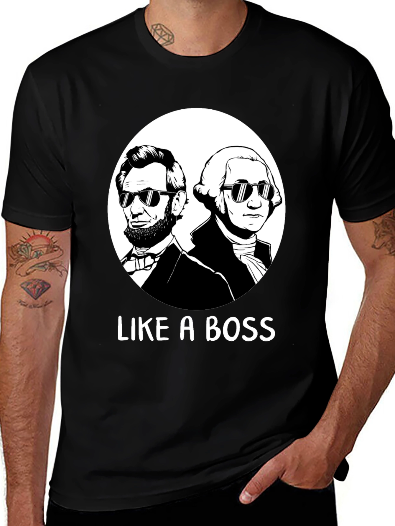 Like a Boss Graphic Tee