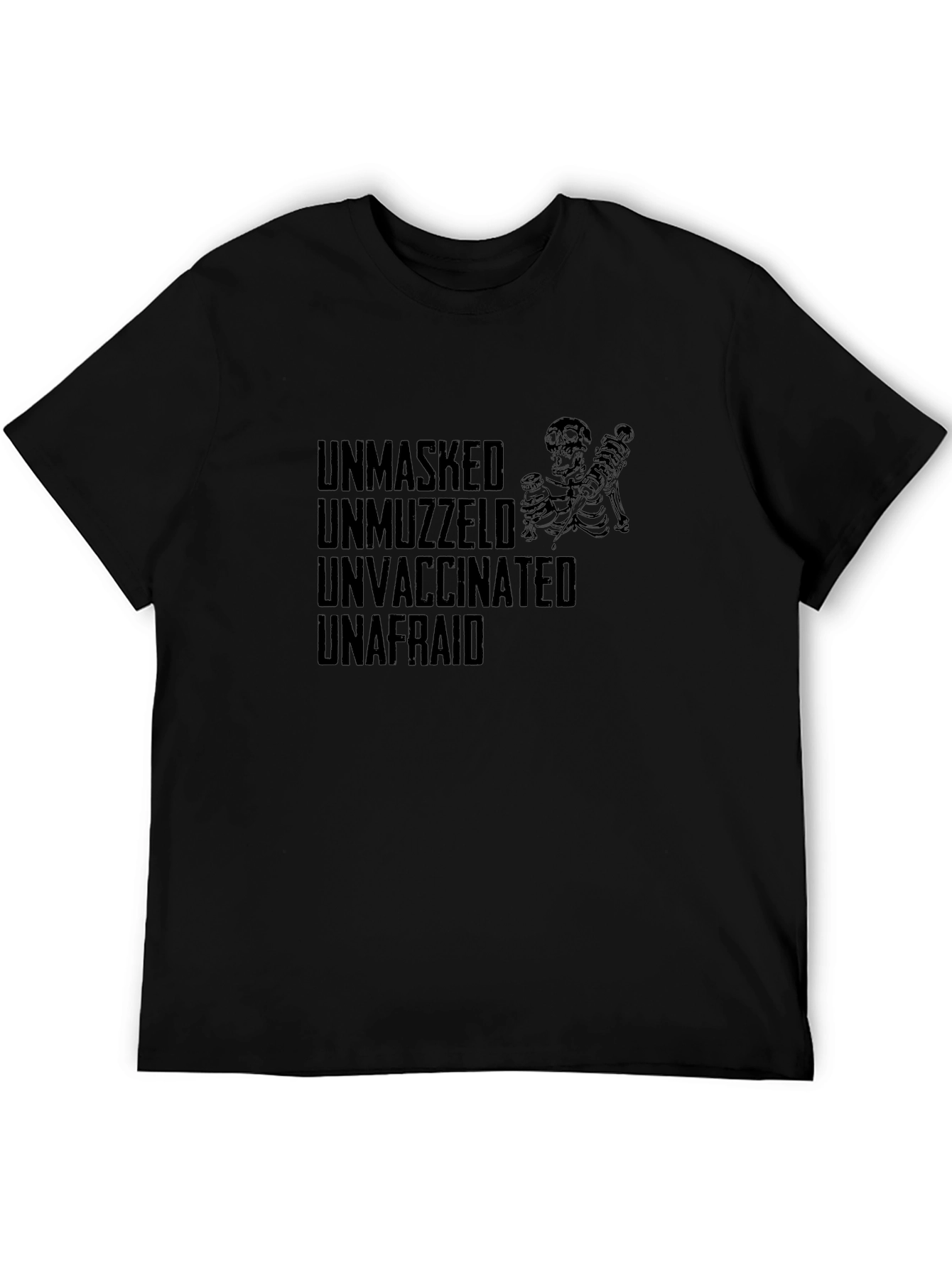 Unmasked Unvaxxed Graphic Tee