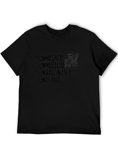 Unmasked Unvaxxed Graphic Tee
