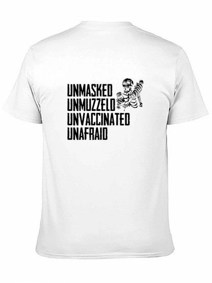 Unmasked Unvaxxed Graphic Tee