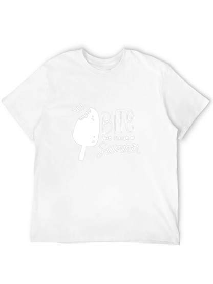 Bite The Flavor of Summer Black T-Shirt