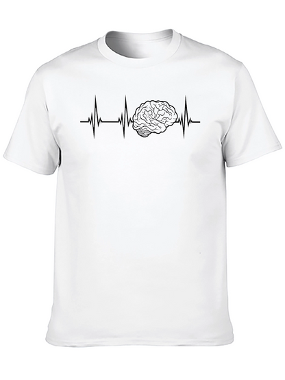 Brain Wave T-Shirt - Smart & Stylish