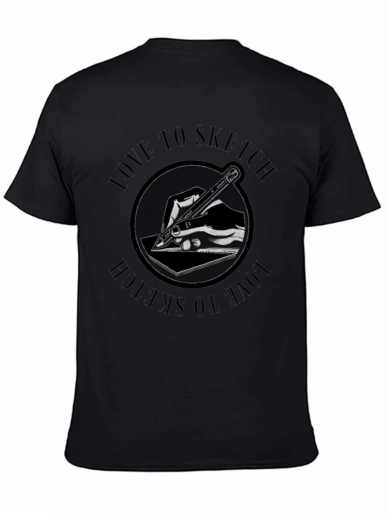 Love to Sketch Graphic T-Shirt