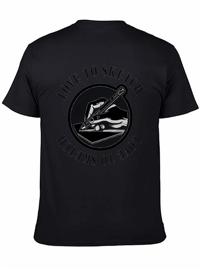 Love to Sketch Graphic T-Shirt