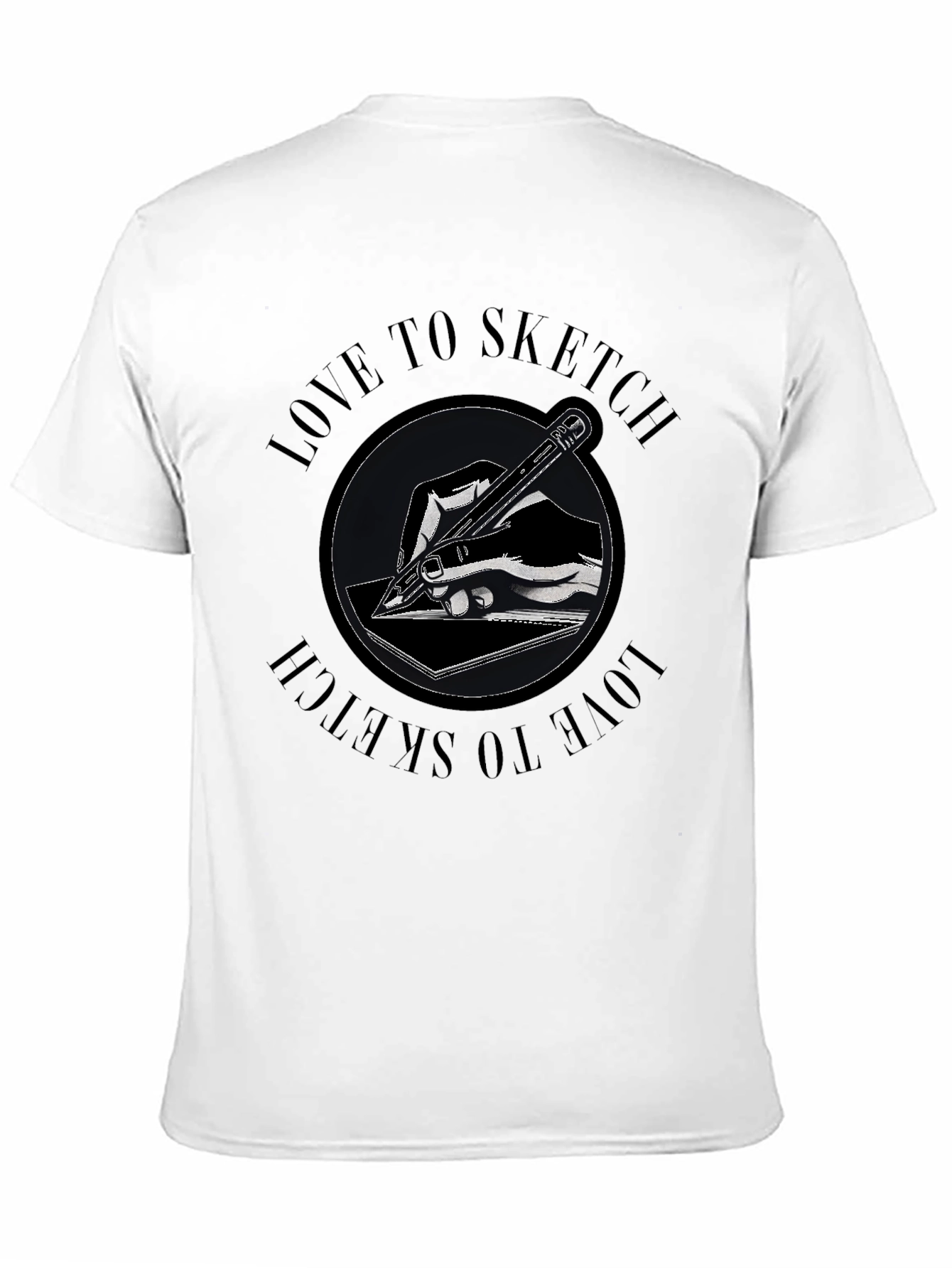 Love to Sketch Graphic T-Shirt