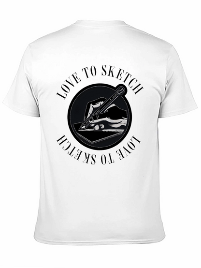 Love to Sketch Graphic T-Shirt