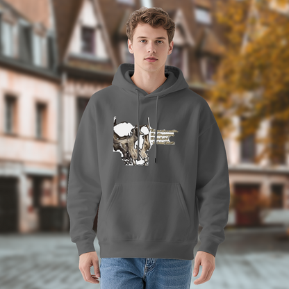 Colorful Abstract Art Graphic Hoodie