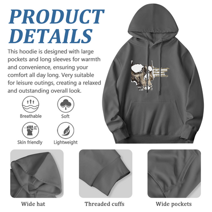Colorful Abstract Art Graphic Hoodie