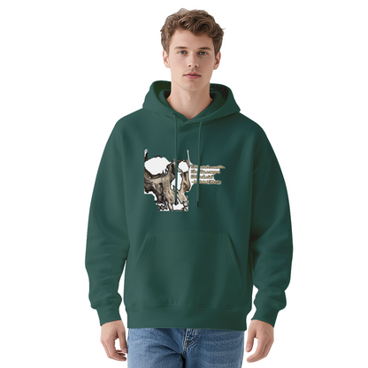 Colorful Abstract Art Graphic Hoodie