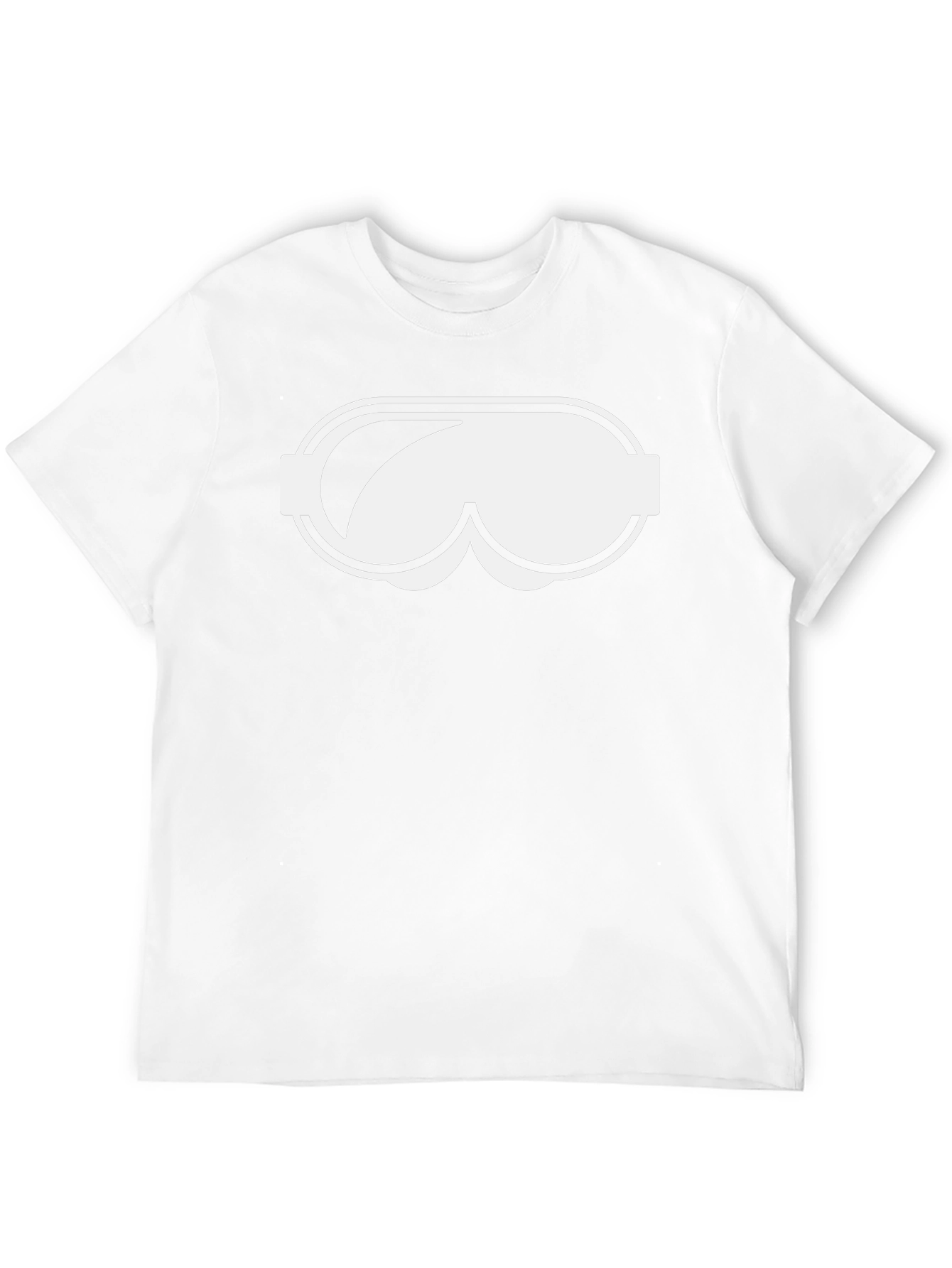 Novelty Goggles Graphic Black T-Shirt