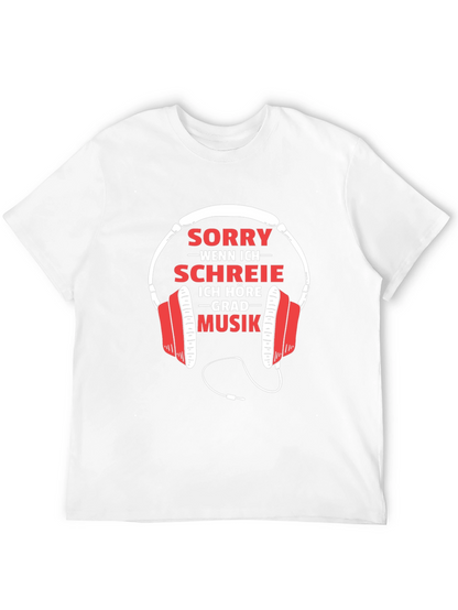 Sorry I Cant Hear You Music T-Shirt