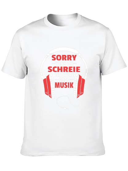 Sorry I Cant Hear You Music T-Shirt