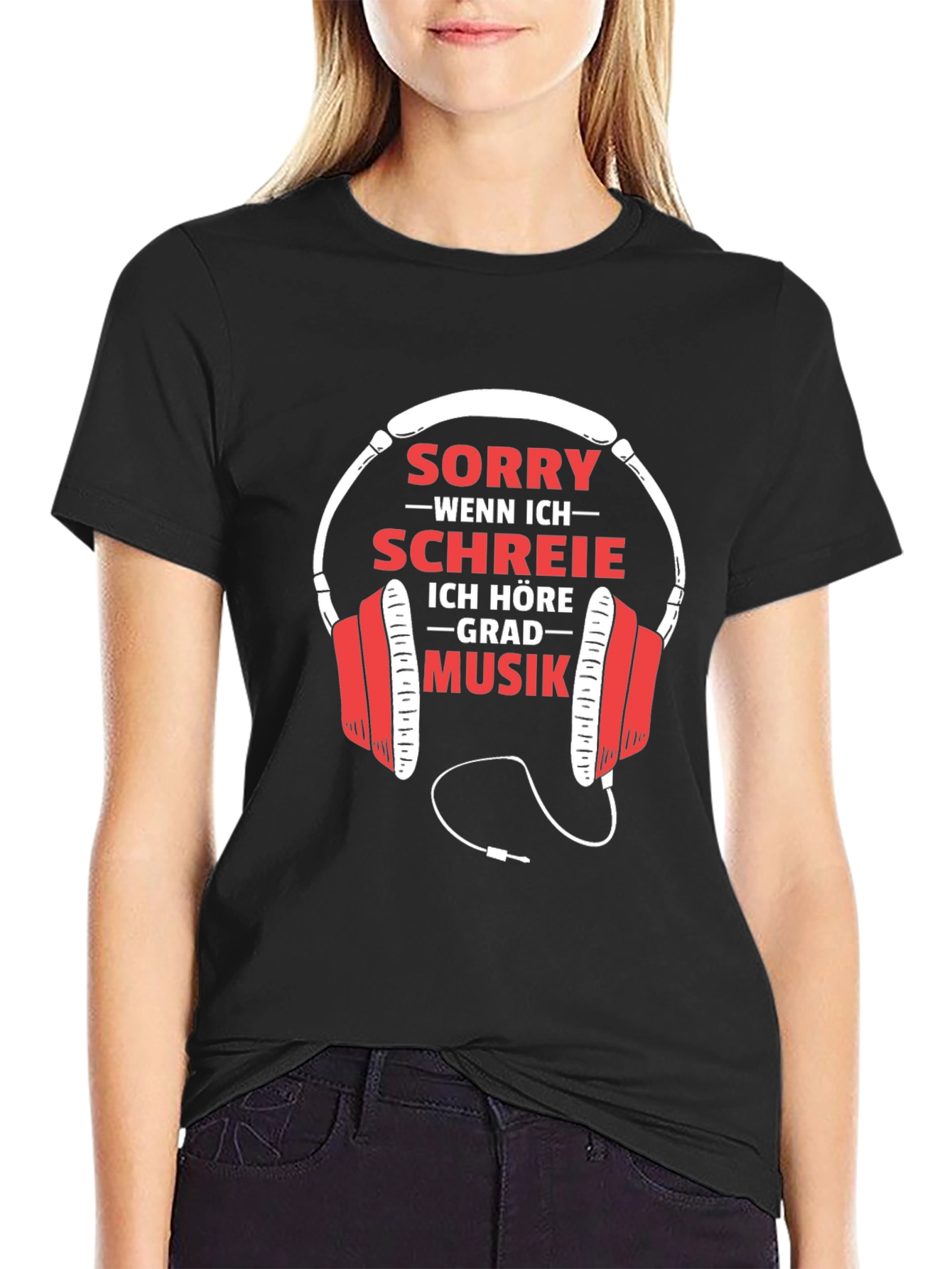 Sorry I Cant Hear You Music T-Shirt