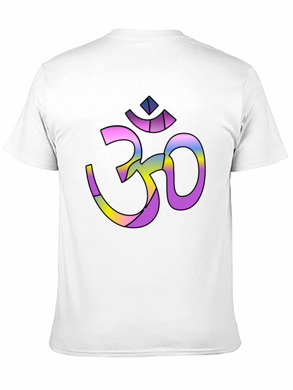 Om Symbol Graphic Tee - Spiritual Yoga T-Shirt