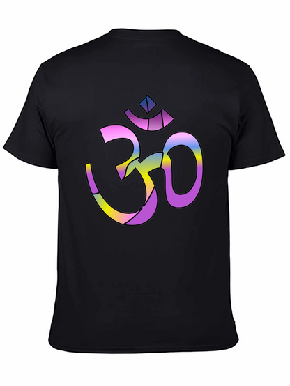 Om Symbol Graphic Tee - Spiritual Yoga T-Shirt