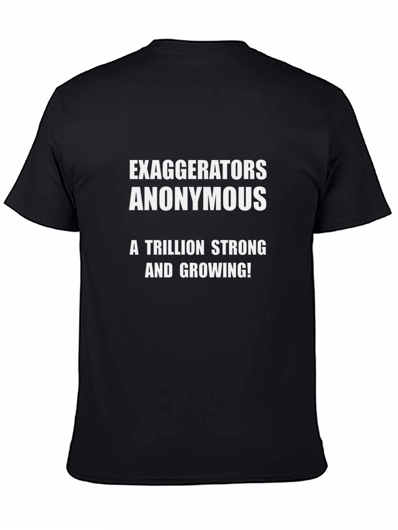 Exaggerators Anonymous Black T-Shirt