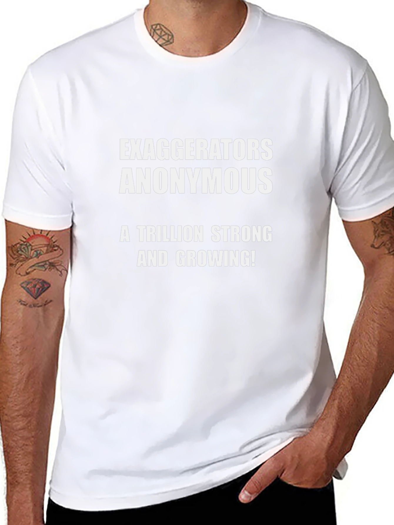 Exaggerators Anonymous Black T-Shirt