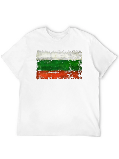Bulgaria Flag Distressed T-Shirt