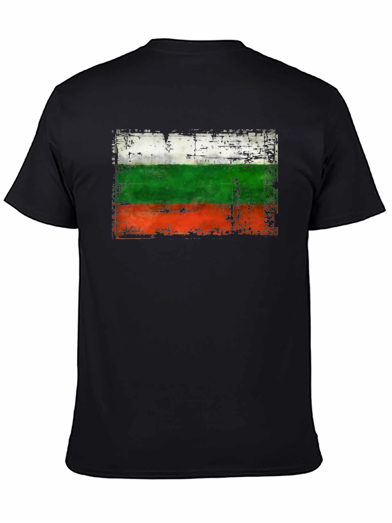 Bulgaria Flag Distressed T-Shirt
