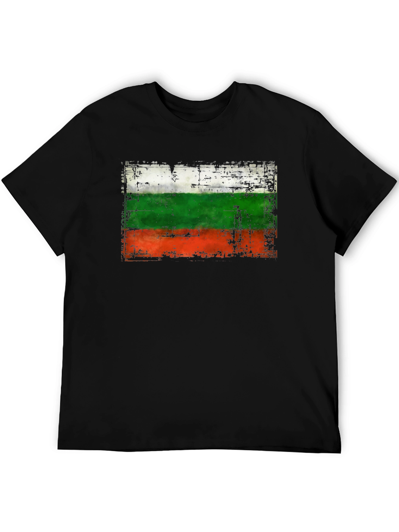 Bulgaria Flag Distressed T-Shirt