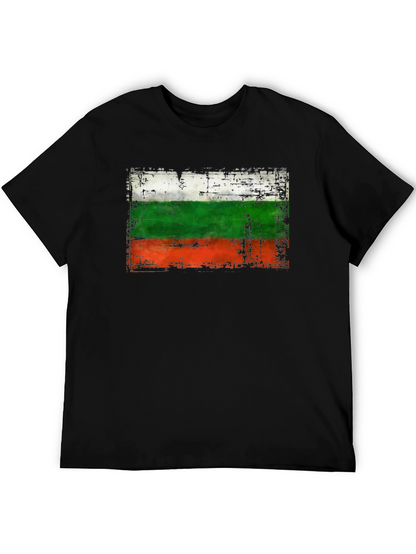 Bulgaria Flag Distressed T-Shirt