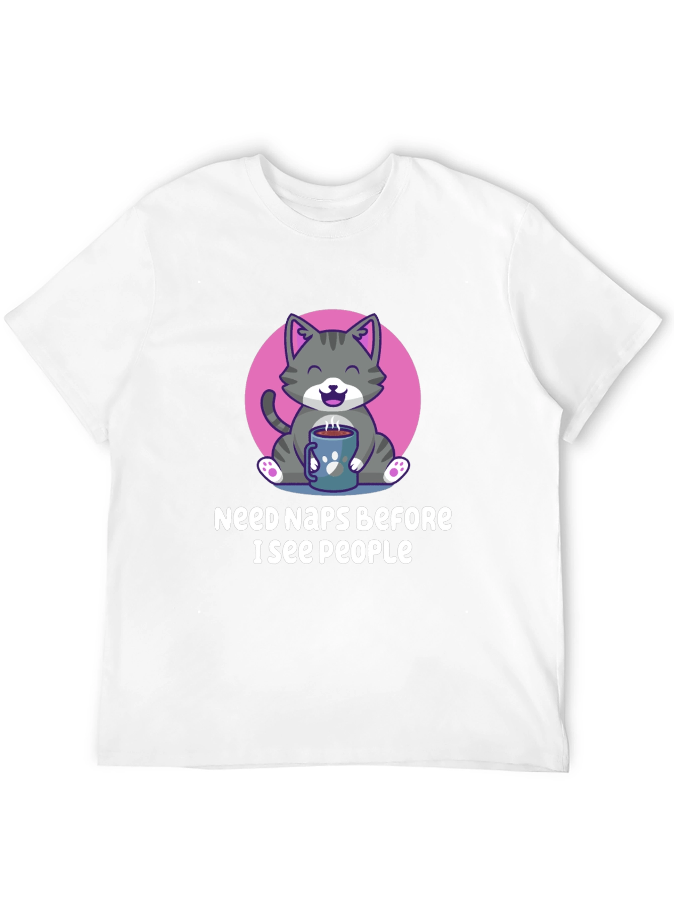 Need Naps Before People Cat Graphic Tee