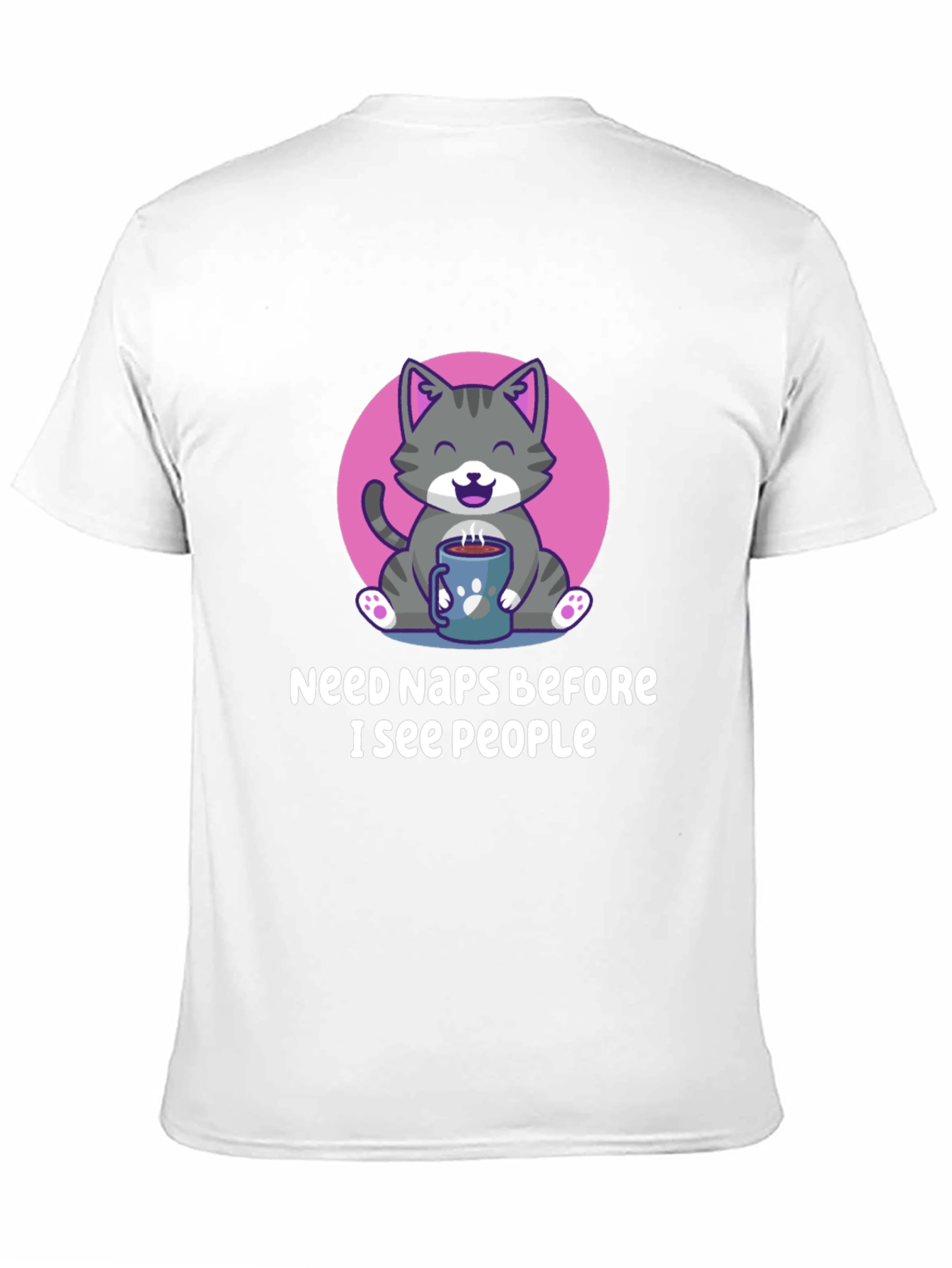 Need Naps Before People Cat Graphic Tee