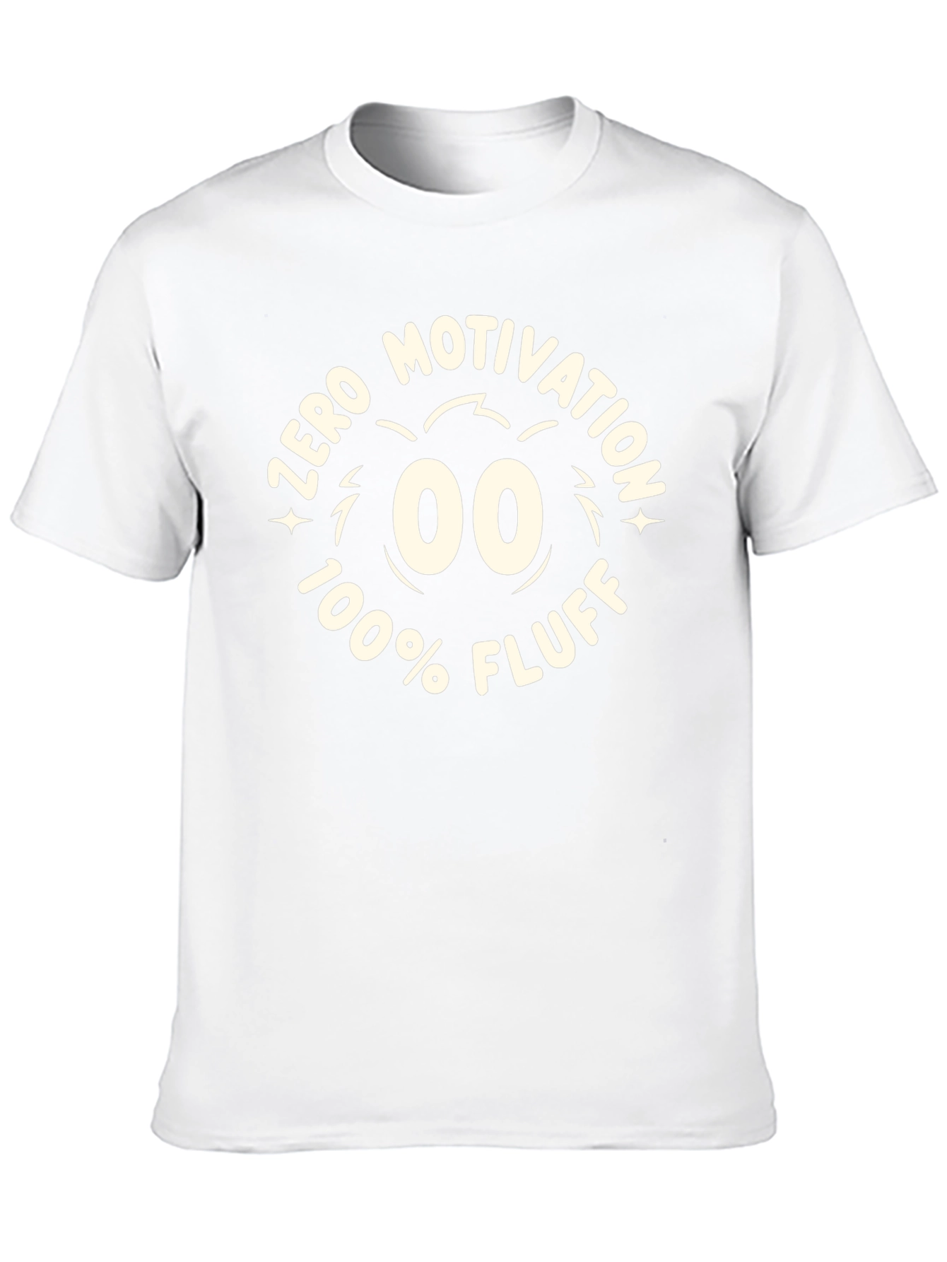 Zero Motivation 100% Fluff Graphic Tee