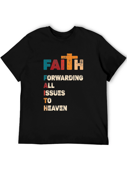 Faith Forwarding Issues to Heaven Christian T-Shirt