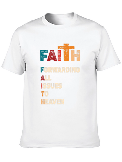 Faith Forwarding Issues to Heaven Christian T-Shirt