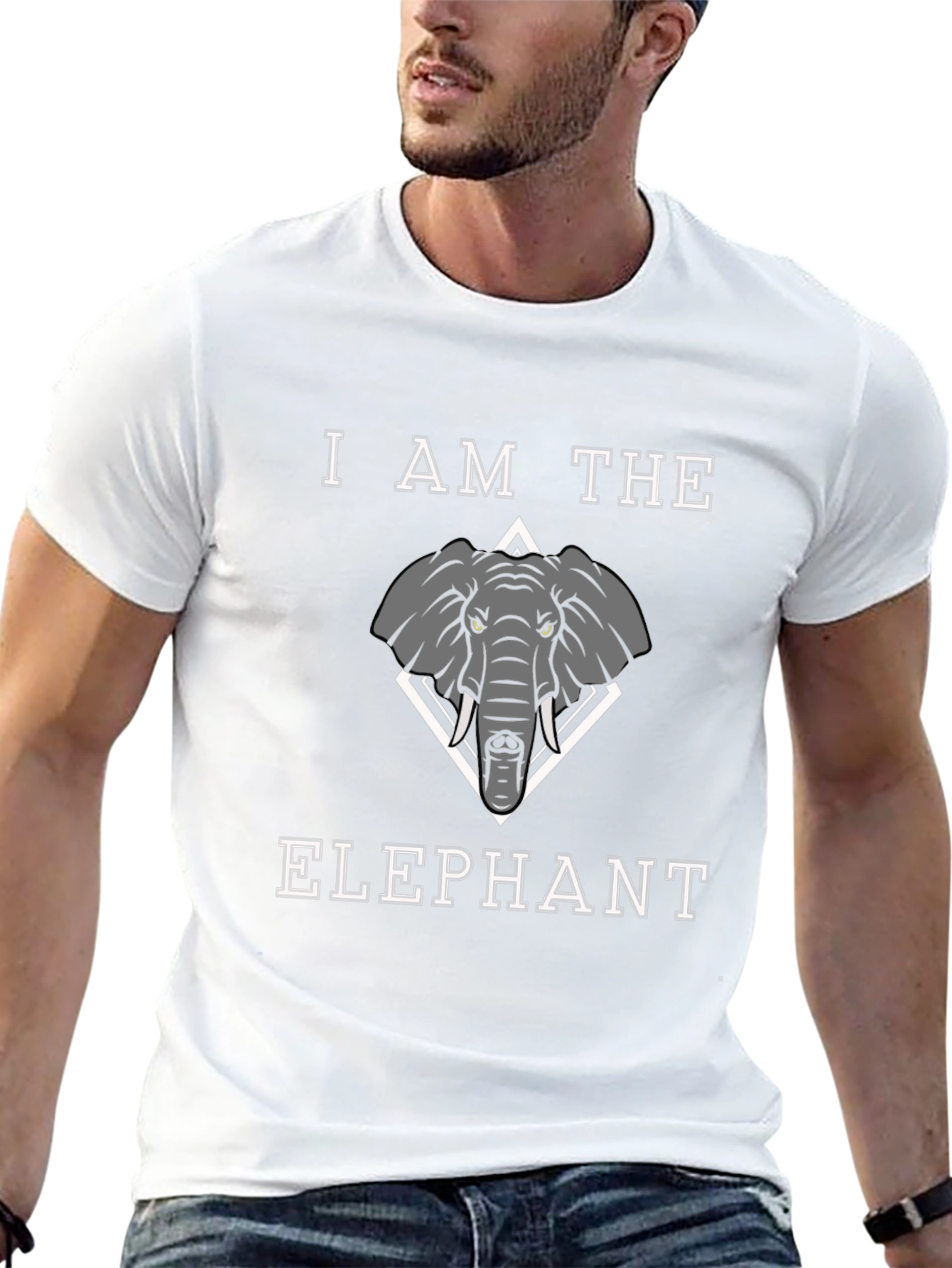 I Am The Elephant T-Shirt - Stylish Graphic Tee