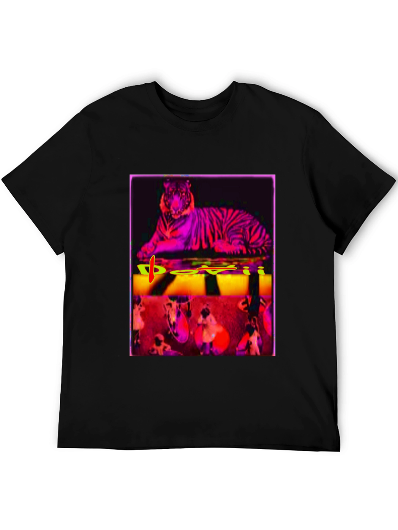 Tiger Graphic Tee - Bold Artistic Design