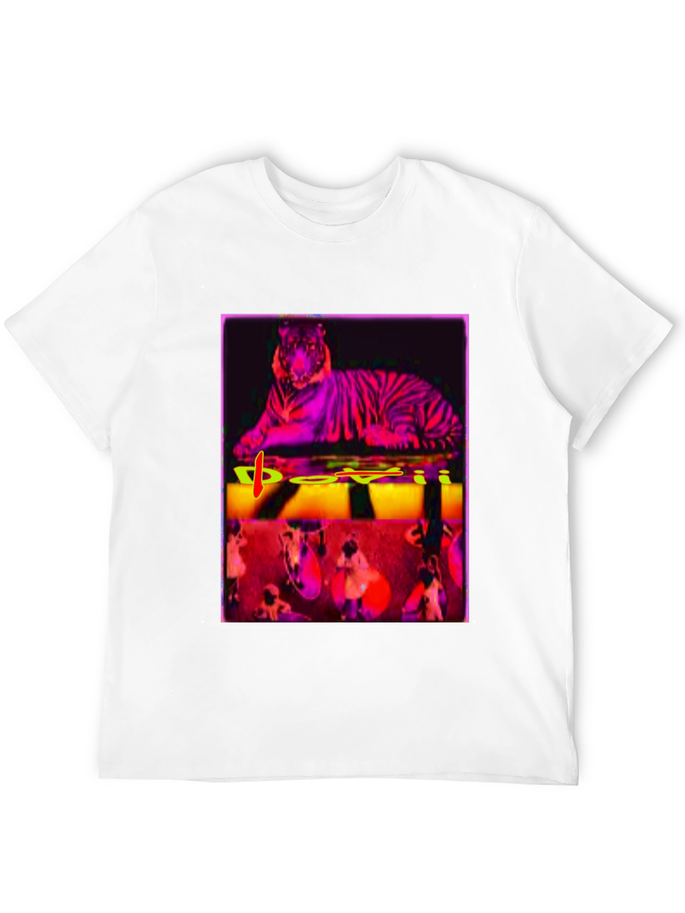 Tiger Graphic Tee - Bold Artistic Design