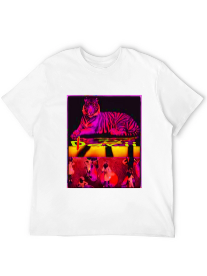 Tiger Graphic Tee - Bold Artistic Design