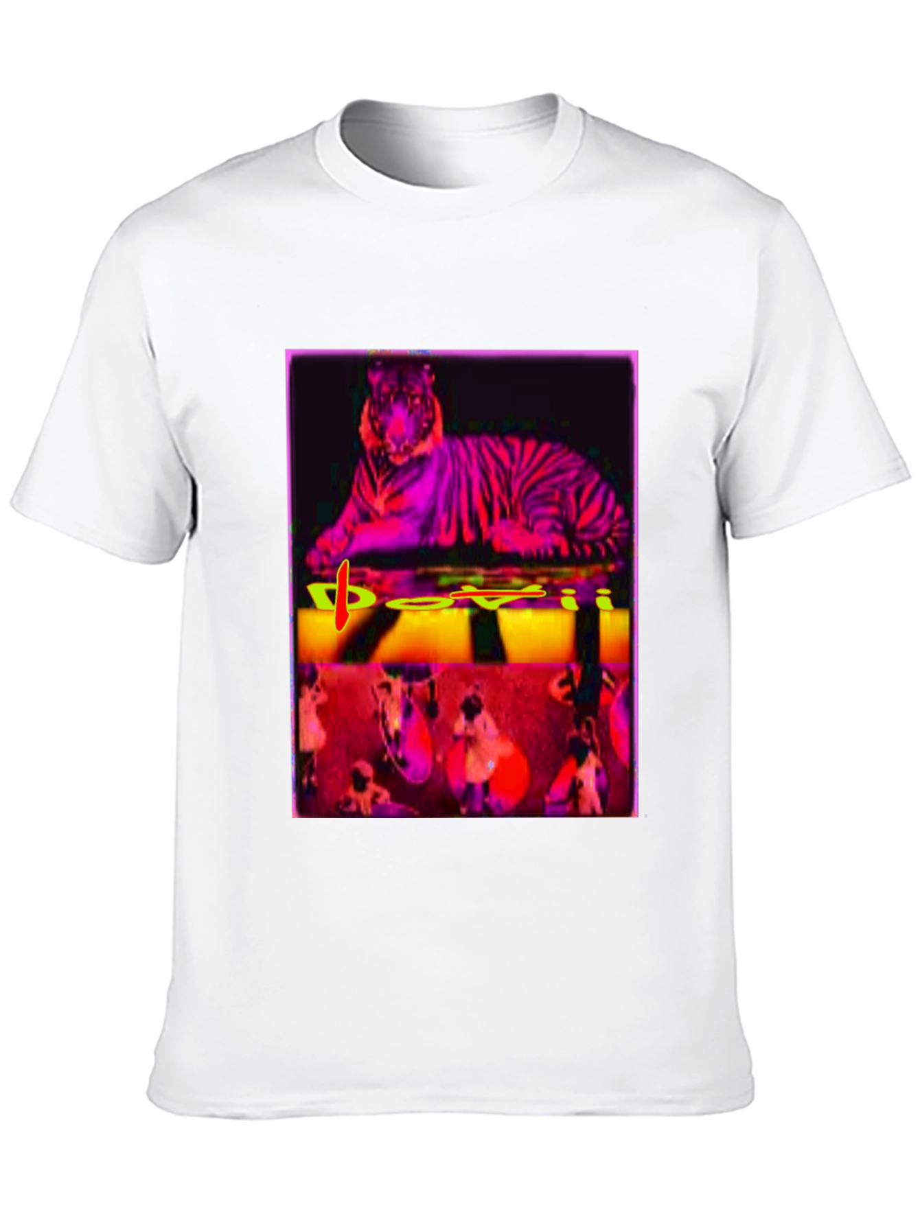 Tiger Graphic Tee - Bold Artistic Design