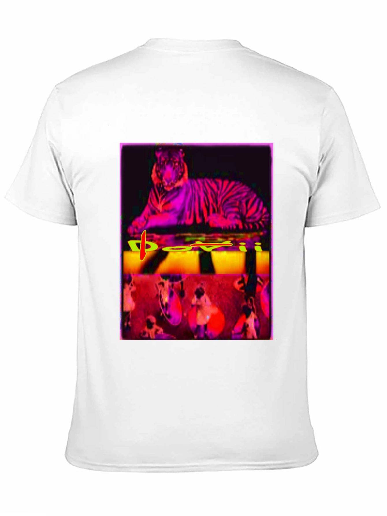 Tiger Graphic Tee - Bold Artistic Design