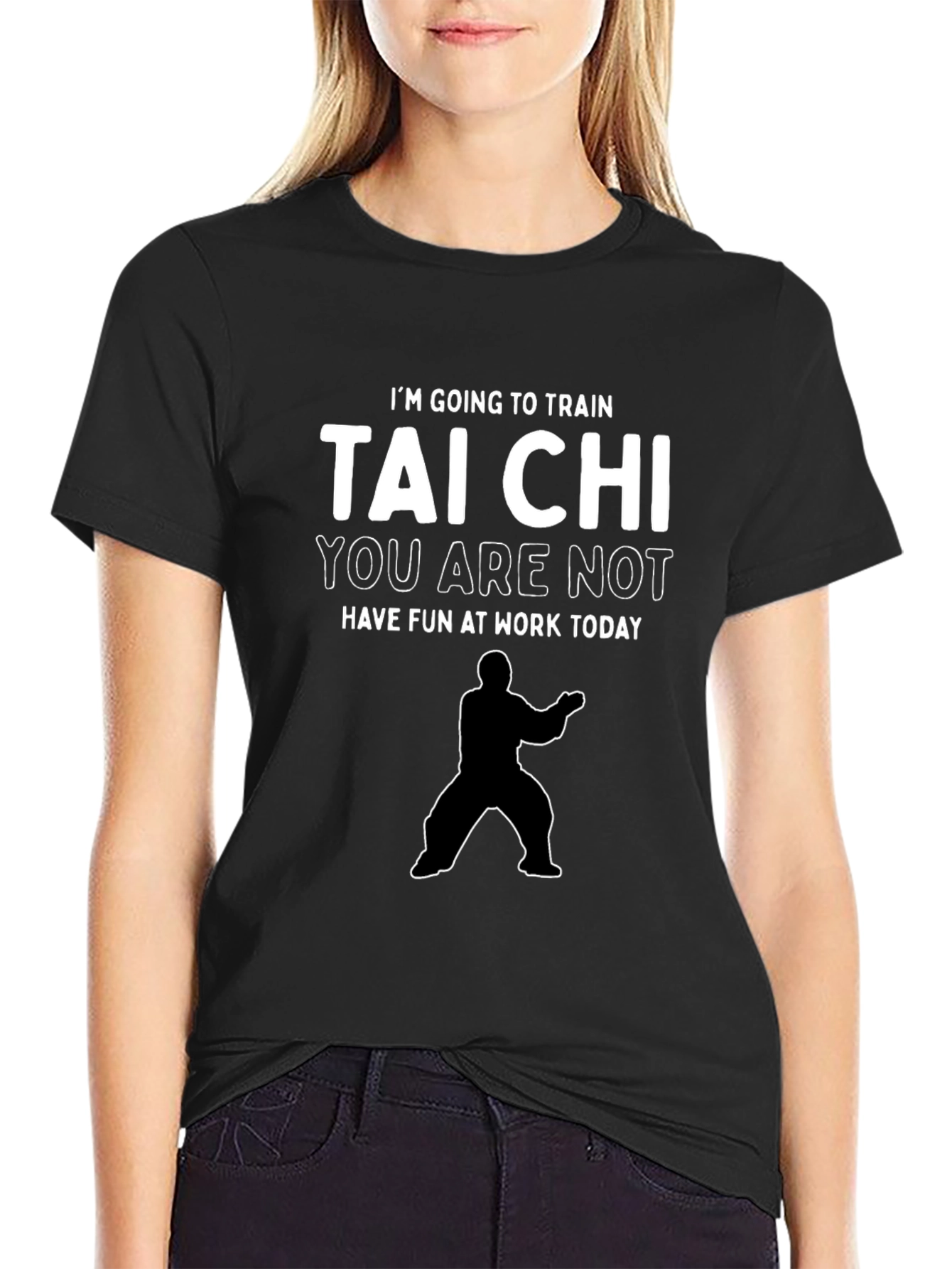 Tai Chi Training T-Shirt - Fun at Work